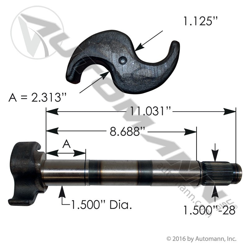 125.281102.02 - Camshaft RH (5B)