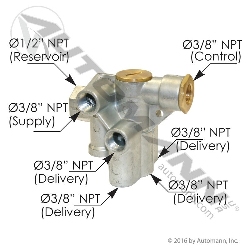 170.110800 - Sealco Type Valve,TRAILER QUICK RELEASE VALVE(6B)
