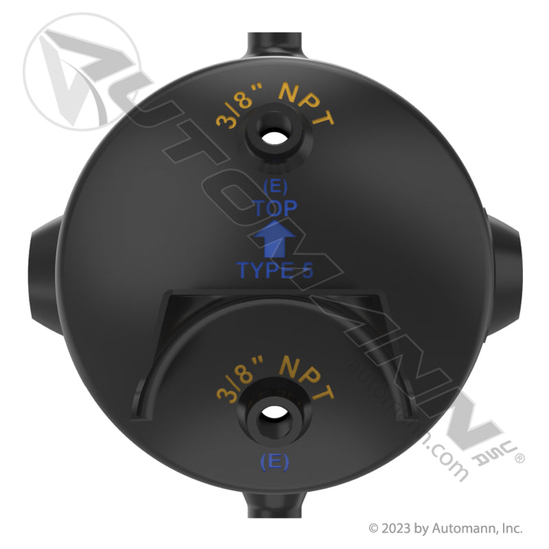 172.2000R - Air Tank 1425 Cubic in Vol 8.000in (5E)