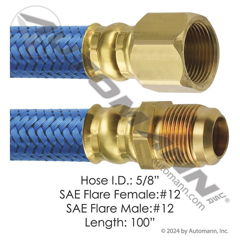 177.121100 - Discharge Hose Male/Female SAE 100in