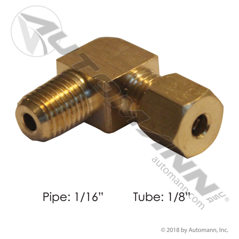 177.14692X1 - Male Elbow 1/8IN x 1/16NPT (T5)