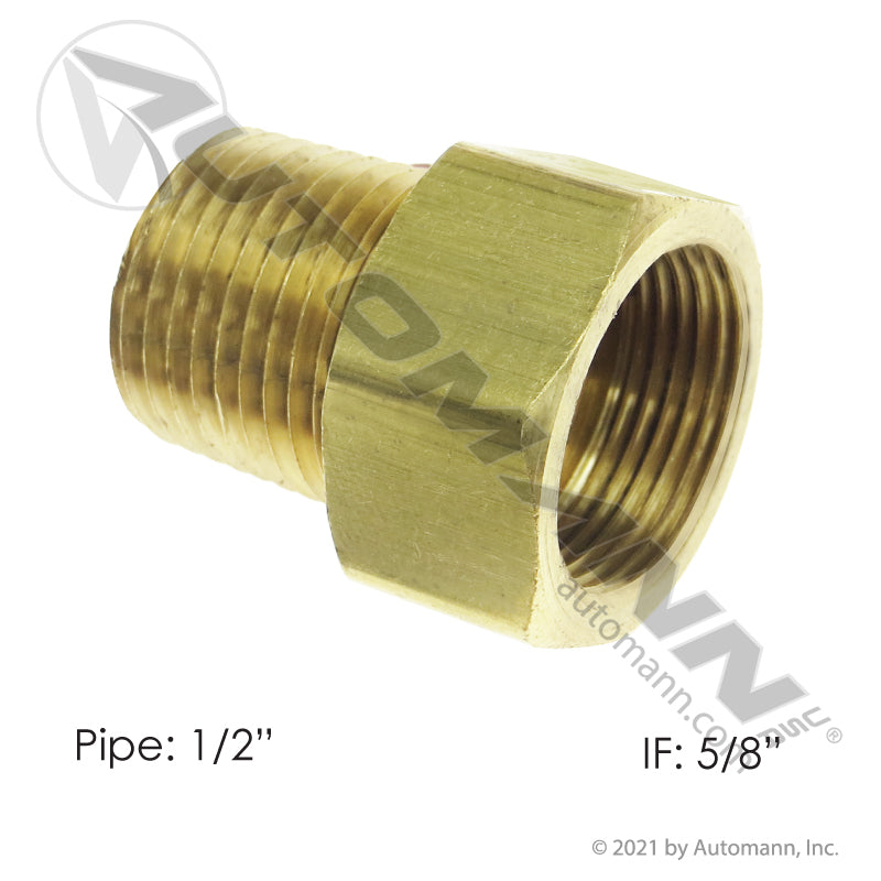 177.874810D - Male Connector 5/8in IF x 1/2in Pipe (T5)