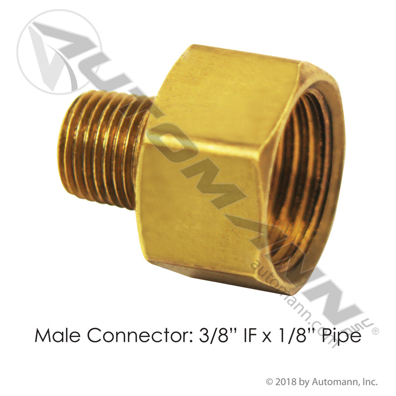 177.87486A - Male Connector 3/8in IF x 1/8in Pipe (T5)