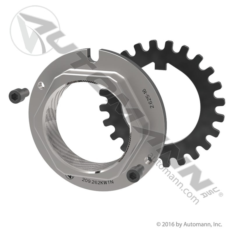 209.262KWTN - Spindle Nut and Washer Assy (T9)