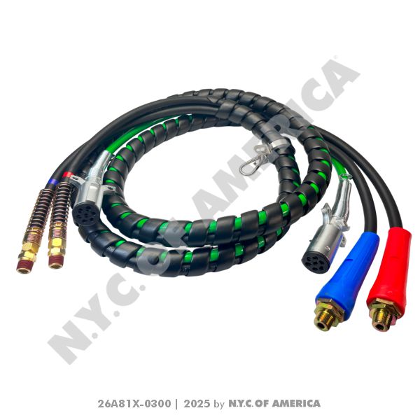 26A81X-0300 CABLE AND HOSES 3 IN 1 AIR POWER ABS ELECTRICAL 12IN(8D)