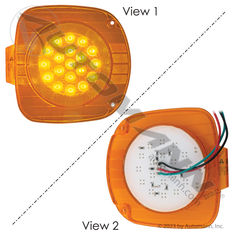 564.46083 - Turn Signal LED Amber Freightliner (8B)