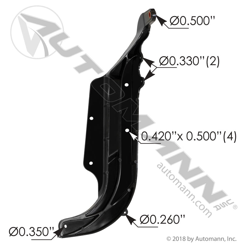 564.46463 - Hood Pivot Bracket RH Freightliner P3