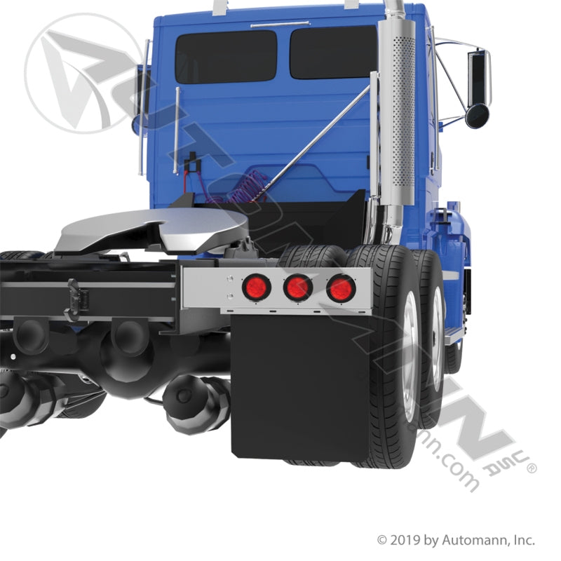 571.LD405R10 - LED S/T/T Light 4in Red Male 3P (ECOSHIELD TRAILER)