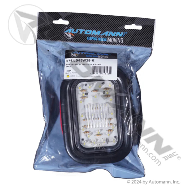 571.LD45W28-K - Back-Up Light Kit LED 3-1/2in X 5-1/4in