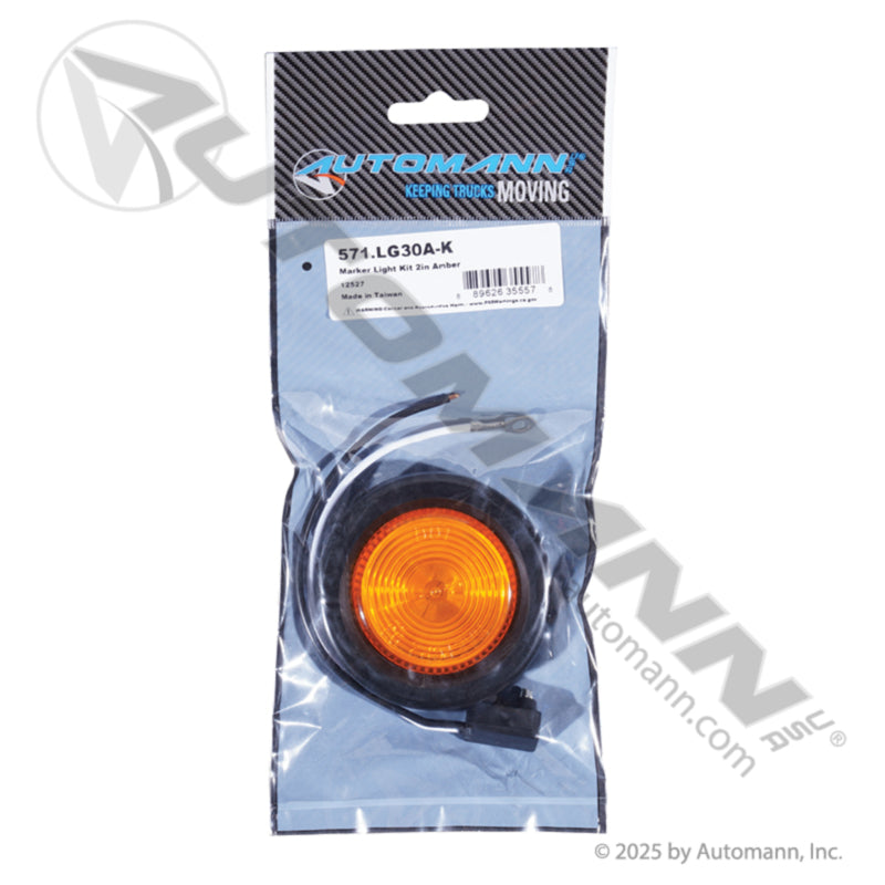 571.LG30A-K - Marker Light Kit 2in Amber (8B)