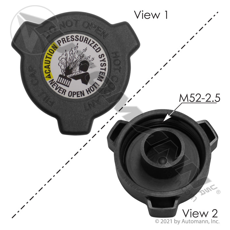 572.2032 - Surge Tank Cap Freightliner (12C)