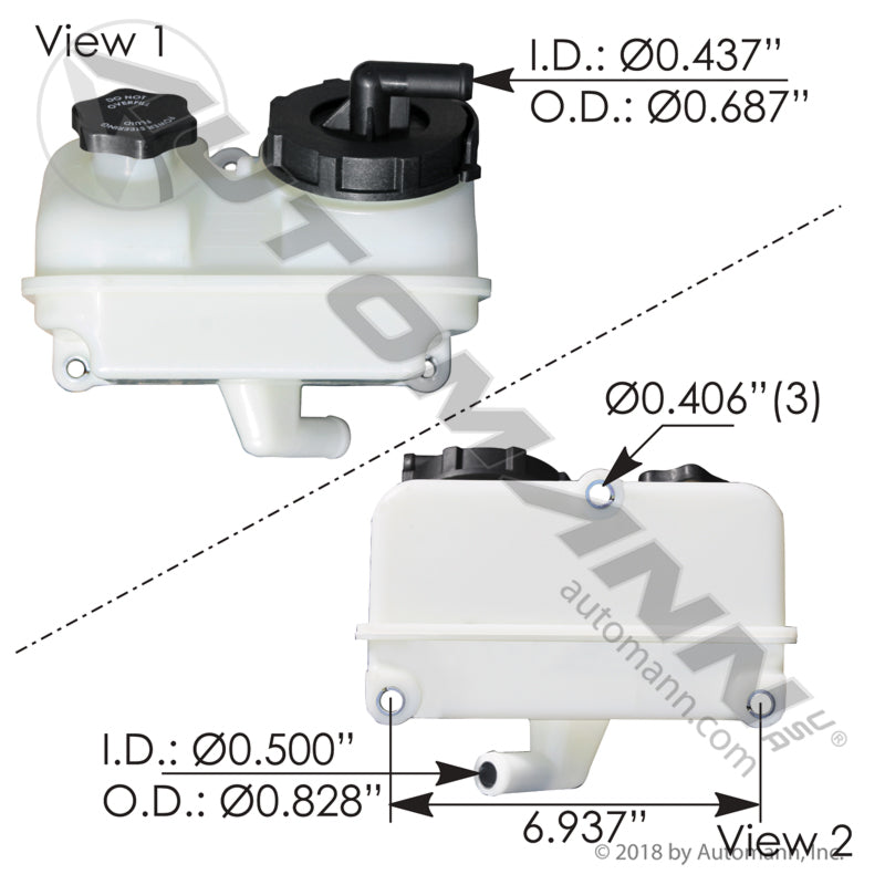 Power Steering Reservoir (8C)