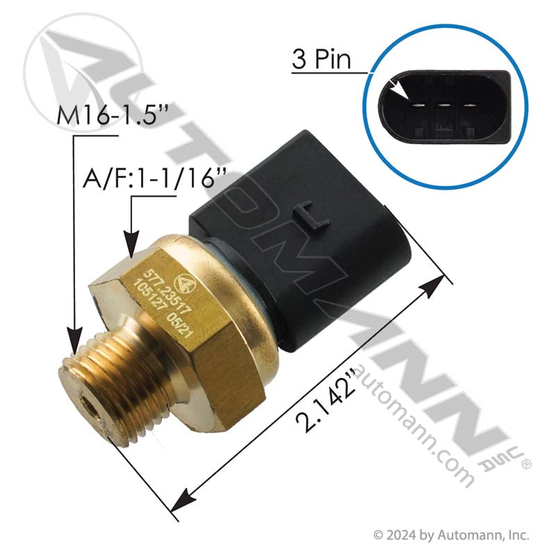577.23517 - Oil Pressure Sensor Detroit Diesel