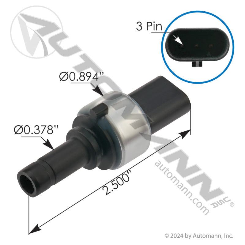 577.3ABP0010OE - Air Brake Pressure Sensor IHC (T3)