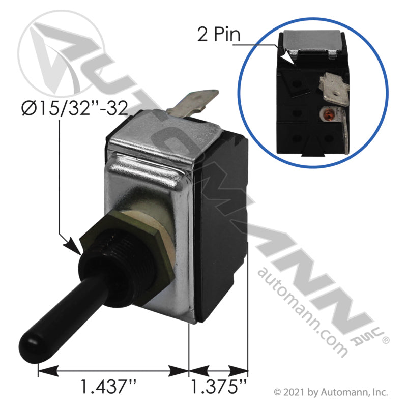 577.75602 - Toggle Switch Peterbilt (BACK)