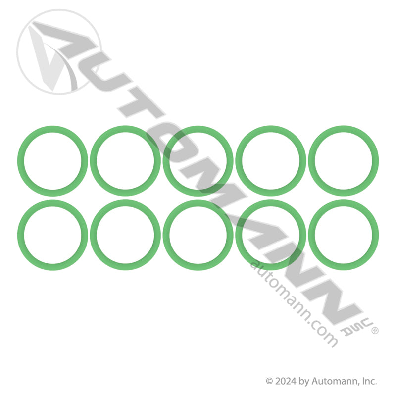 830.52206G-10 - AC O-Ring No 6 HNBR Green 10pk