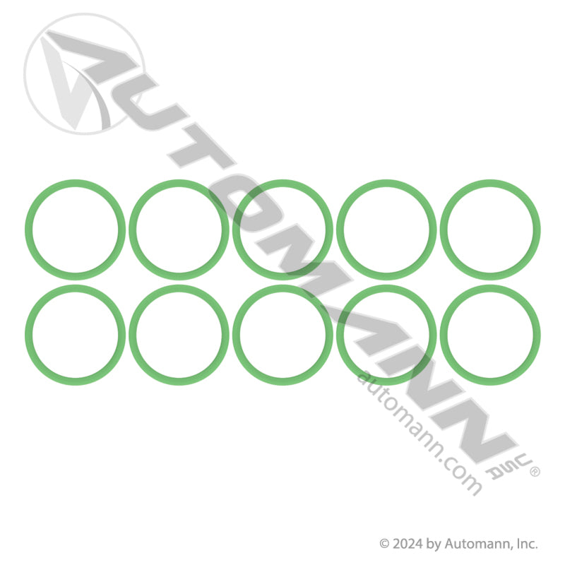 830.52208G-10 AC O-Ring No 8 HNBR Green 10pk