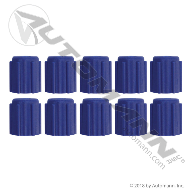 830.52401-10 - Port Cap 13mm Blue 10pk