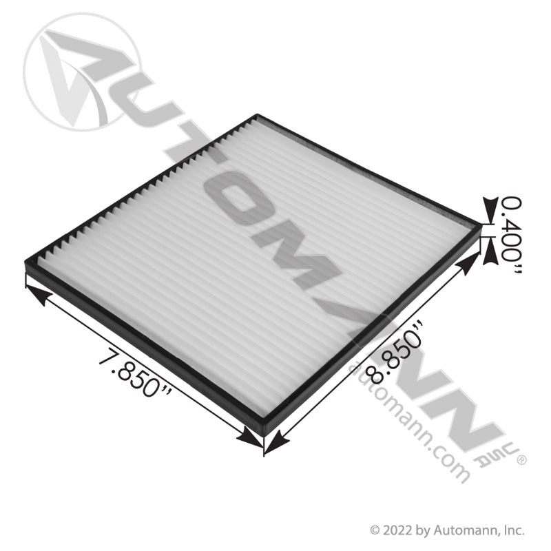 CAF24036/830.61025 - Cabin Air Filter Kenworth T800/T880 (1D)