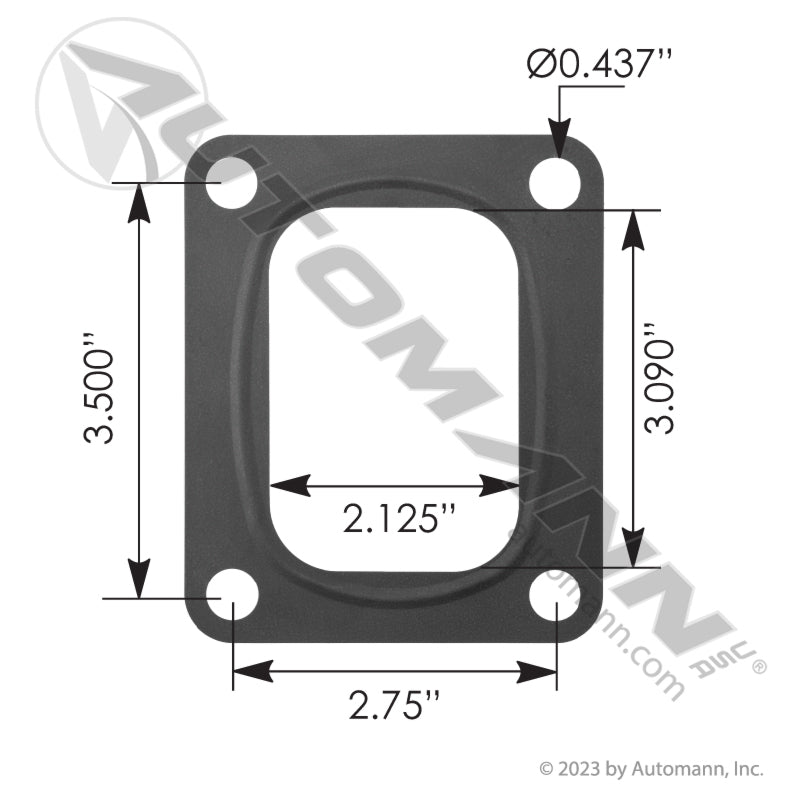 840.TM905041EL - Turbo Mounting Gasket Cummins ISX 15.0L