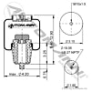 ABSZ70-7040 - Air Spring Cabin (10D)