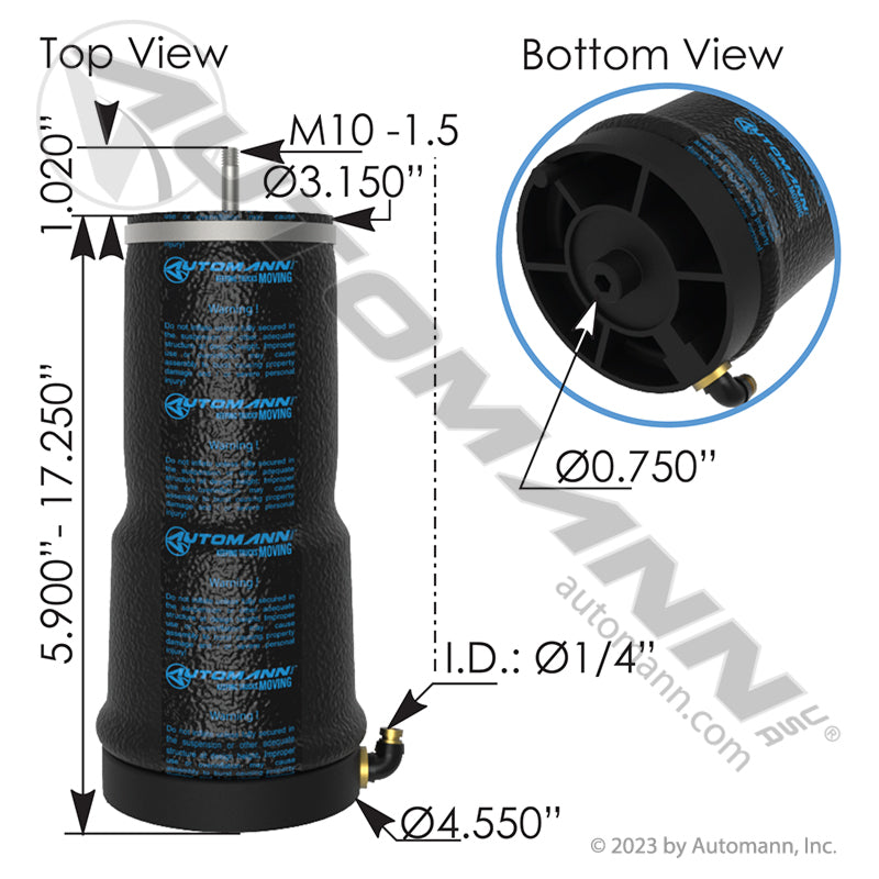 ABSZ70-2453 - Air Spring Cabin Volvo (10D)