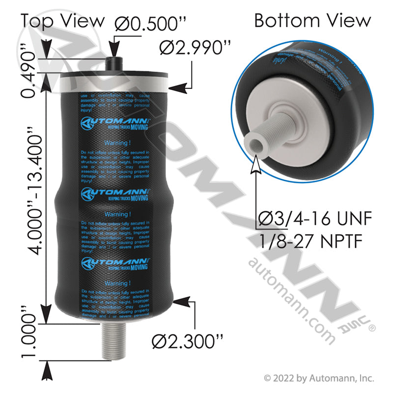ABSZ70-7098 - Air Spring Cabin (10D)
