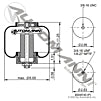 ABSZ70-7200 - Air Spring Cabin(BOLSA DE CABINA) 10D