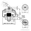 ABSZ70-7206 - Air Spring Cabin(BOLSA DE CABINA) 10D