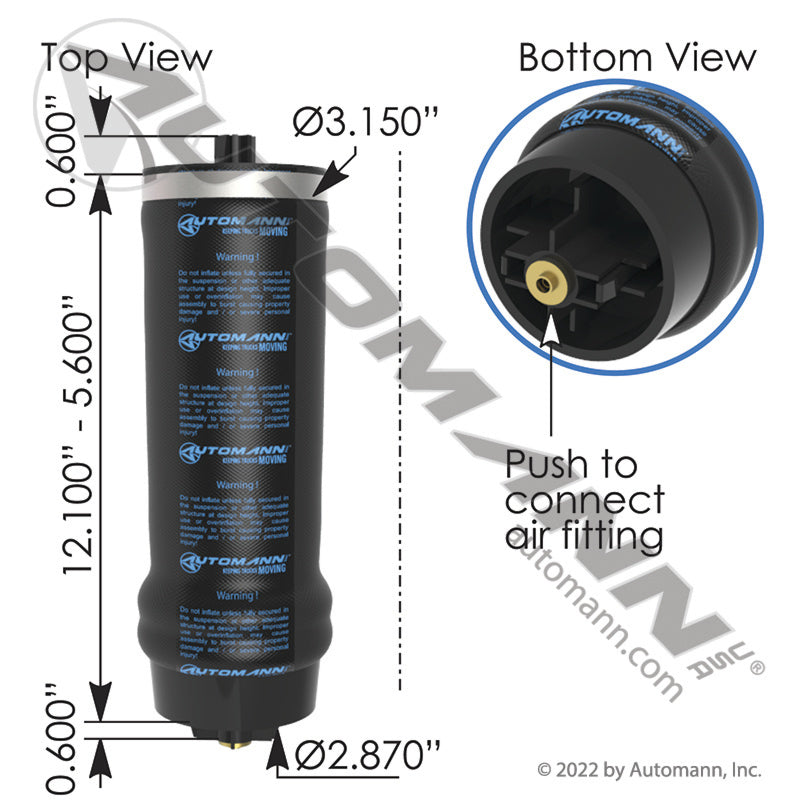 ABSZ70-7215 - Air Spring Cabin (10D)