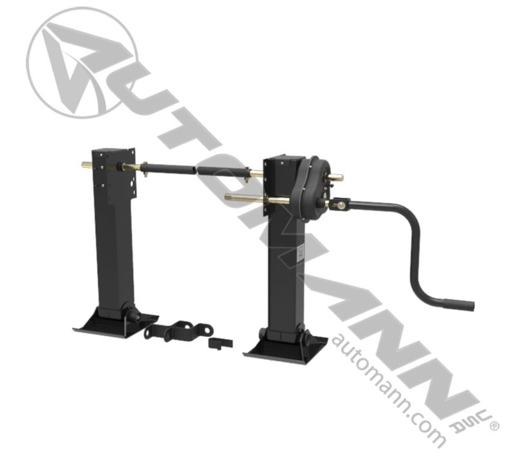 568.1017 - Landing Gear Set 17" Low Shoes 50K
