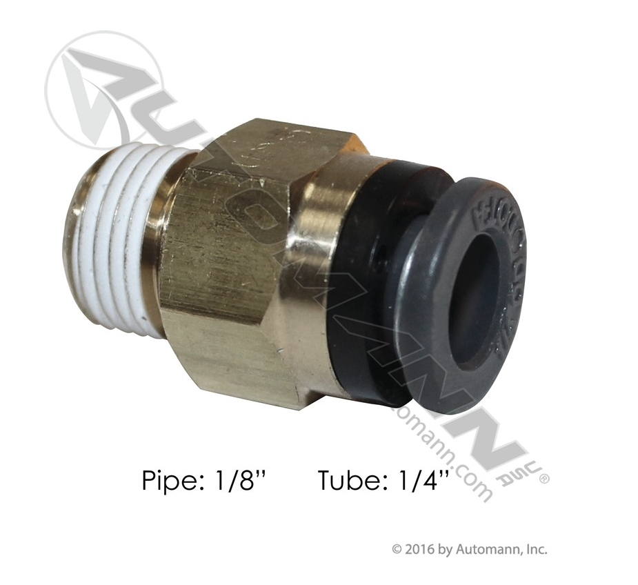177.11684A - PLC Male Connector 1/4in x 1/8in