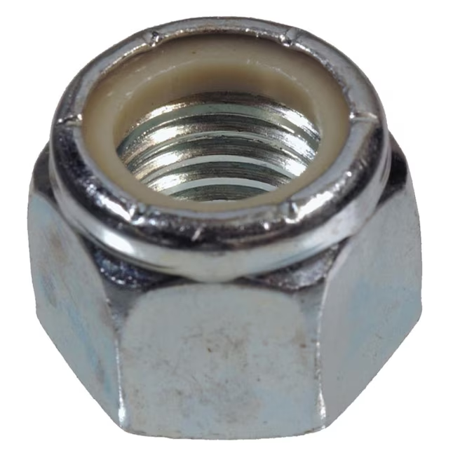 10MM NYLON LOCKNUT ZINC (E02)