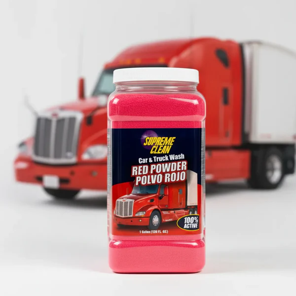 RED POWDERED DEGRESSER GALLONS(GESGRASADOR EN POLVO ROJO) (4D)