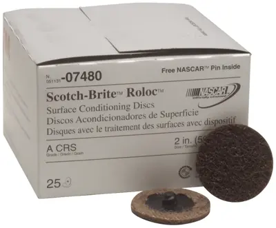 7480 ROLOC SURFACE CONDITIONING DISC PACKS OF 25-1
