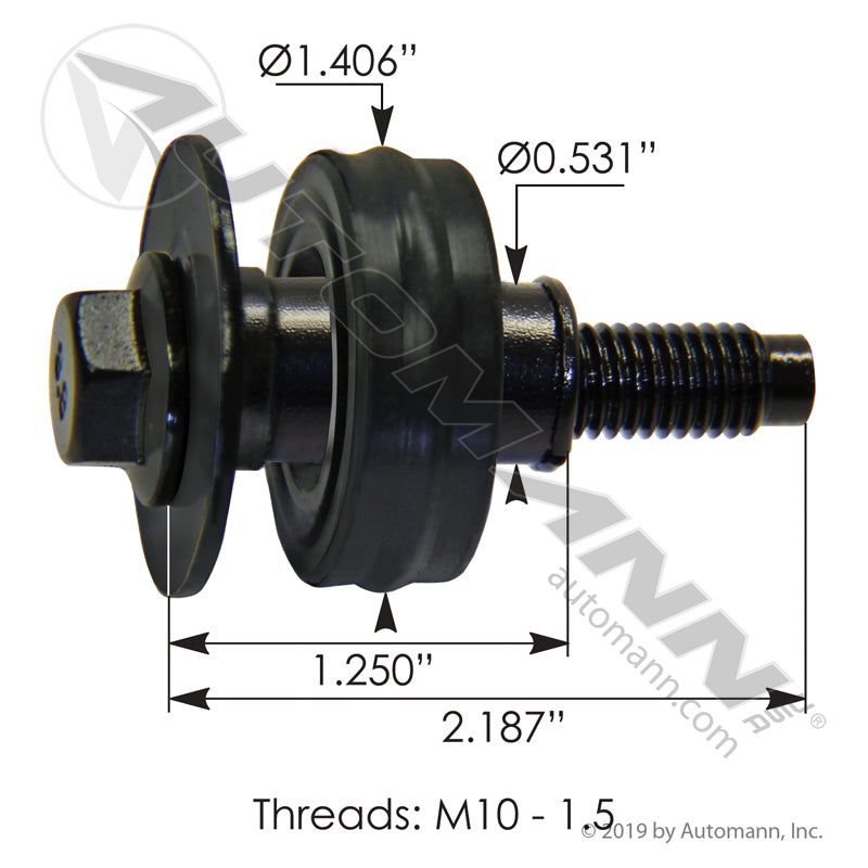 M23781 - Oil Pan Bolt Detroit Diesel Series 60 (E03)