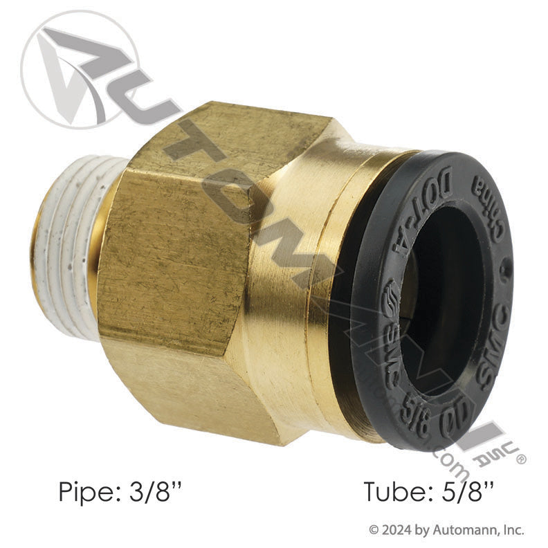 PHI12-93106 - Male Connector PLC QWIK-FIT 5/8 x 3/8NPT (T5)
