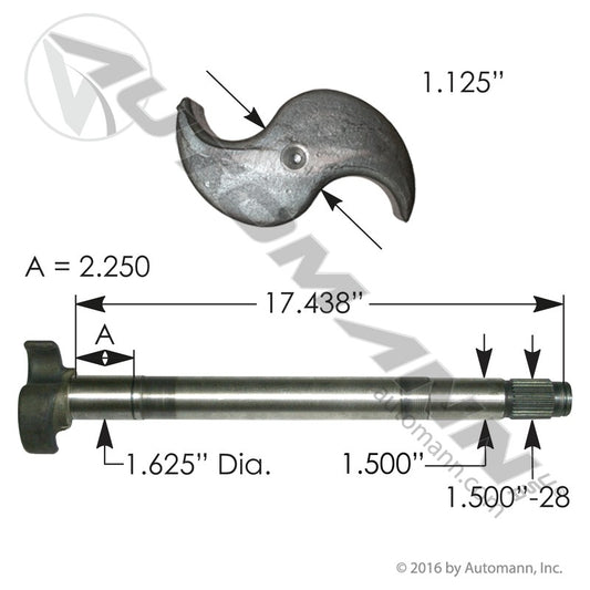 123.281714.03 - Camshaft LH (7B)