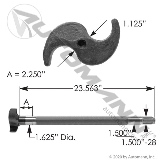 123.282318.04 - Camshaft RH (7B)