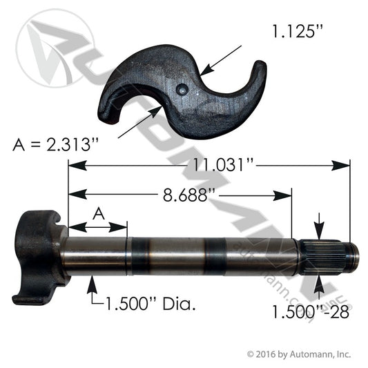 125.281102.02 - Camshaft RH (5B)