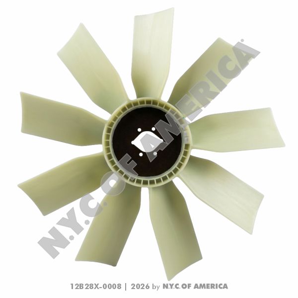 12B28X-0008 - Freightliner/ Volvo/ Peterbilt FAN BLADE