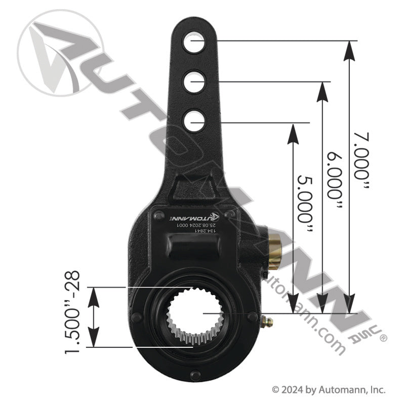 134.2841 - Manual Slack Adjuster 5in-6in-7in