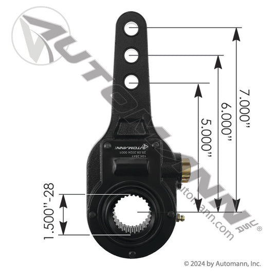 134.2841 - Manual Slack Adjuster 5in-6in-7in