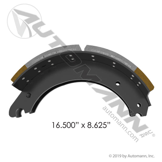 BRAKE SHOE 4711 CALIFORNIA REAR TRUCK