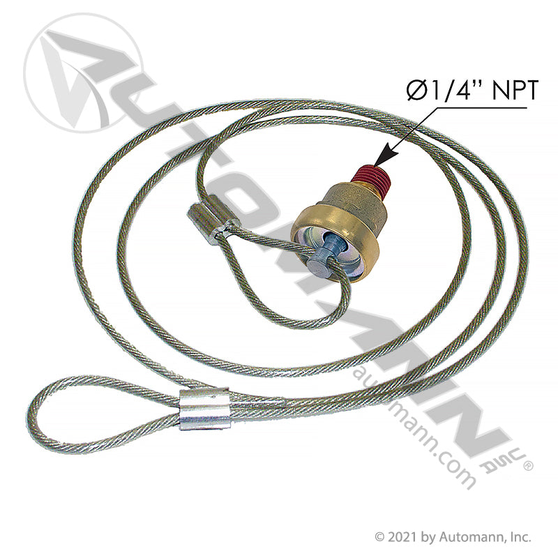 170.12105 Drain Valve w/60in Cable
