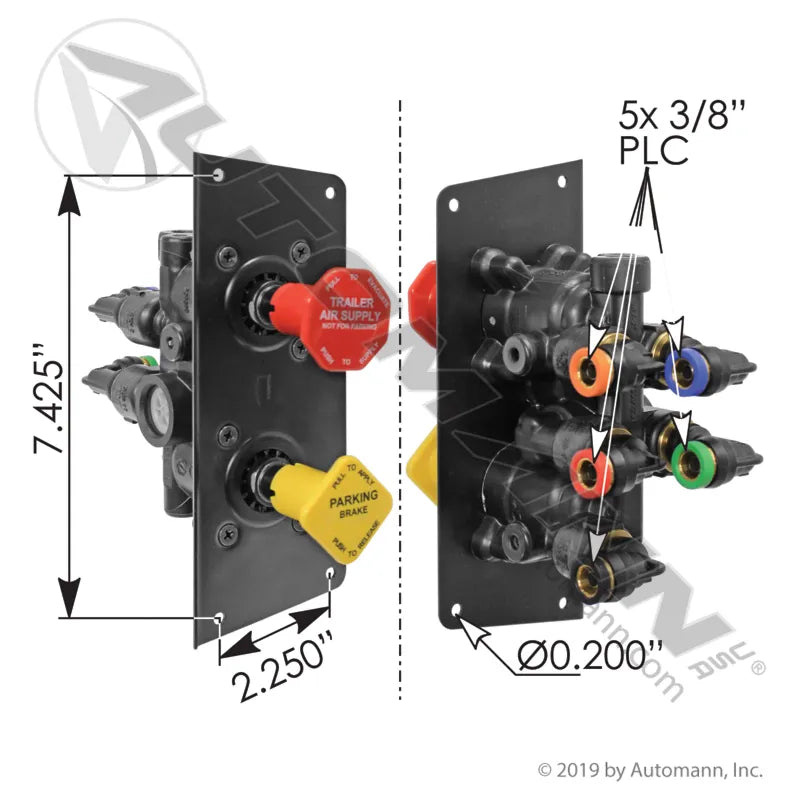 170.801631WF - MV3 Type Dash Control Module (7B)