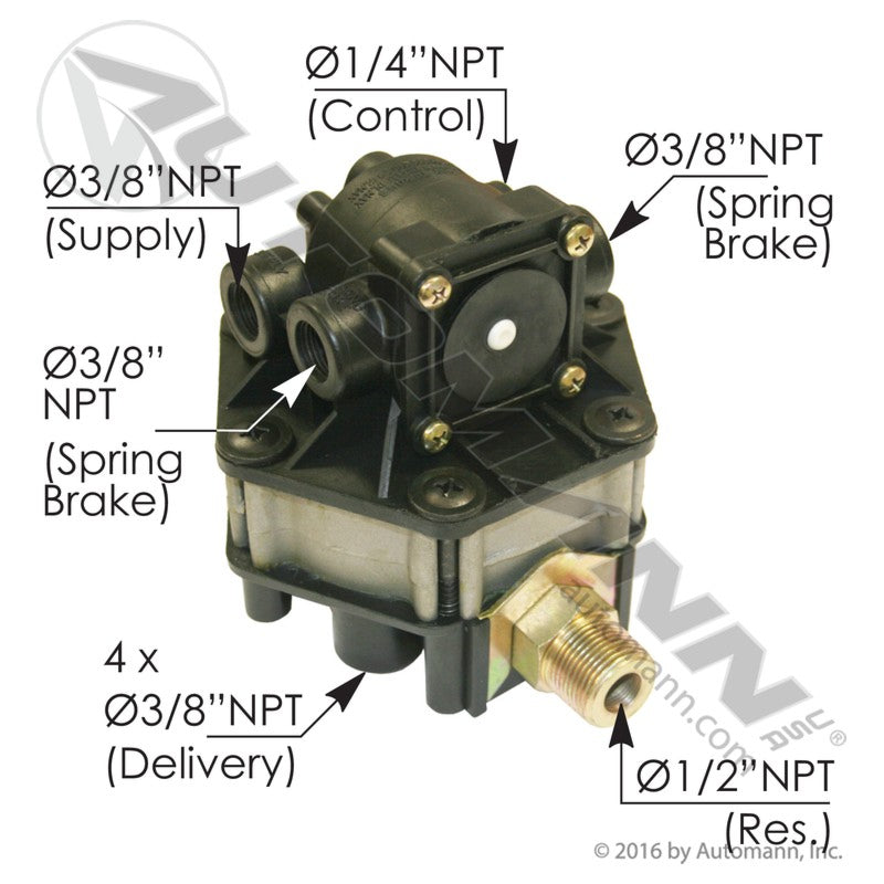 111-28600 VALVE FULL FUNTION FF2 28600(VALVULA DE FRENOS MULTIFUNTION)