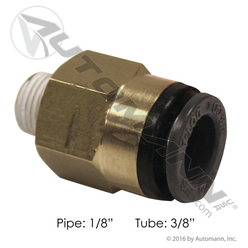 177.11686A - PLC Male Connector 3/8 X 1/8in