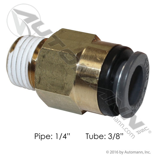 177.11686B - PLC Male Connector 3/8 X 1/4in (T5)