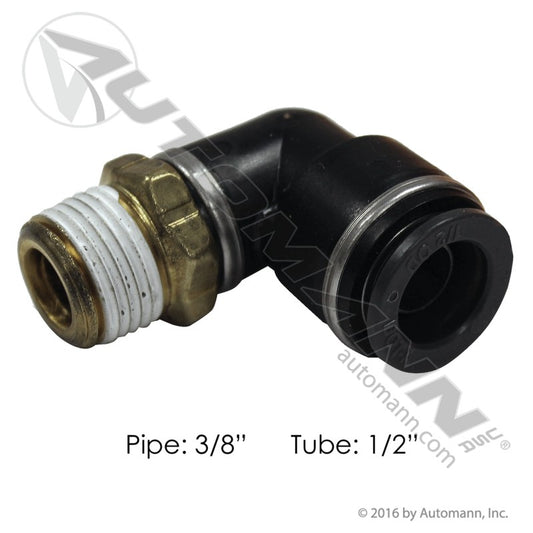 177.11698C - PLC Swivel Male Elbow 1/2 X 3/8in
